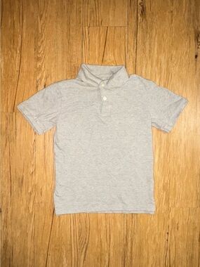 Classic Kids Polo Shirt - Light Gray